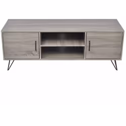 Ce meuble TV moderne sera un point central excellent de votre salon ou espace de divertissement. Il dispose de beaucoup d'esp ...