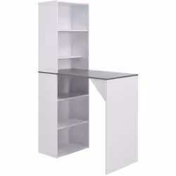 Cette table de bar est le choix parfait pour préparer et déguster des boissons pour les petits appartements ou pour les endro ...