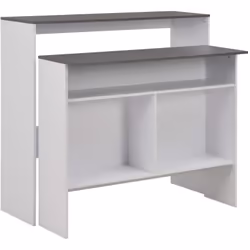Cette table de bar est à la fois fonctionnelle et élégante, ce qui en fera un supplément pratique et captivant à votre intéri ...