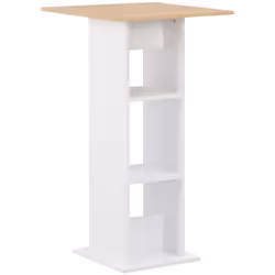Cette table de bar apportera une touche pratique et attrayante à votre intérieur. Elle pourra également être utilisée comme t ...