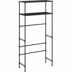Ce support de rangement à 2 niveaux au-dessus de la machine à laver est certainement une solution parfaite pour créer des esp ...