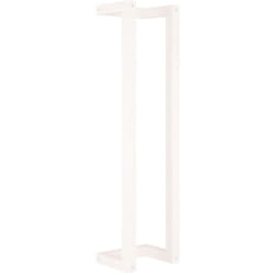 Helloshop26 - Porte-serviette blanc 23x18x90 cm bois de pin massif