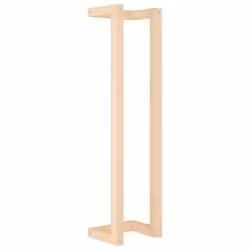 Porte serviette - Multicolore - Bois de pin massif - 23x18x90 cm - Design mural - Style scandinave