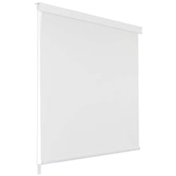 Store roulant de douche - Blanc - 120 x 240 cm - Résistant à leau - Séchage rapide - Facile à monter