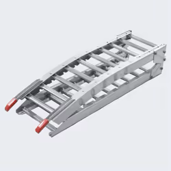 Rampe de chargement pliable acier rampe rail collision 212cm 315 kg. Les rampes de chargement sont une aide précieuse pour ch ...