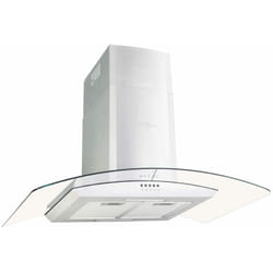 Hotte murale 90 cm acier inoxydable 756 m³/h led