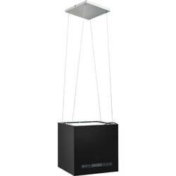 Hotte suspendue à lcd tactile 37 cm acier enduit de poudre
