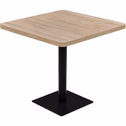 Créez une atmosphère française romantique avec notre élégante table de bistro. Le dessus de table est en MDF avec une finitio ...