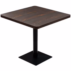 Créez une atmosphère française romantique avec notre élégante table de bistro. Le dessus de table est en MDF avec une finitio ...