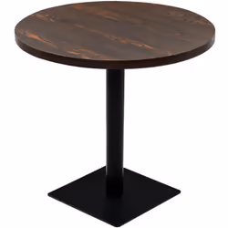 Créez une atmosphère française romantique avec notre élégante table de bistro. Le dessus de table est en MDF avec une finitio ...