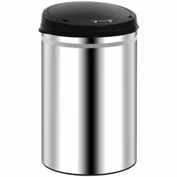 Vous n’avez pas besoin de toucher le couvercle pour jeter vos déchets avec notre poubelle à capteur automatique de 30 L spéci ...