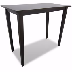 Cette table de bar élégante sera un excellent supplément à votre cuisine ou salle à manger et elle peut être utilisée aussi d ...