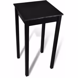 Cette table de bar est idéale pour les petits appartements ou lorsque l'espace est un peu limité. Son design contemporain fai ...