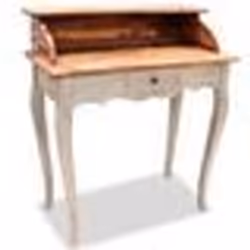 Bureau table meuble travail informatique bois de recuperation massif 80 x 40 x 92 cm