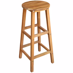 Cet ensemble de 2 chaises de bar sera un supplément intemporel à la décoration de votre cuisine ou salle à manger. Les tabour ...