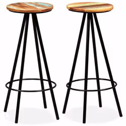 Ces tabourets de bar ont un aspect industriel et seront un supplément distinctif à toute maison, à tout bar ou restaurant. Le ...