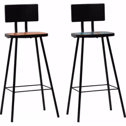 Ces chaises de bar de style antique dégagent un charme industriel et seront un ajout intemporel à votre maison. Les chaises d ...