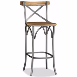Ce tabouret de bar a un design unique et saisissant et ajoutera une touche de style industriel, non seulement aux restaurants ...