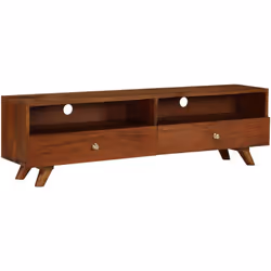 Le meuble de télévision rétro a un design sobre et pratique et conviendra à toute décoration intérieure. Le meuble TV est trè ...