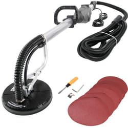 Ponceuse à bras avec barre d'extension 225 mm noir
