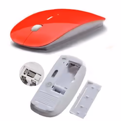 Souris Ultra Plate pour PC ASUS ROG Sans Fil USB Universelle Capteur Optique 3 Boutons Couleurs - Couleur:ROUGE
