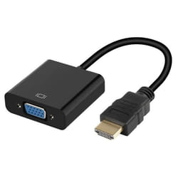 Adaptateur VGA vers HDMI pour PC DELL Convertisseur Television Ecran Retroprojecteur Cable 1080p