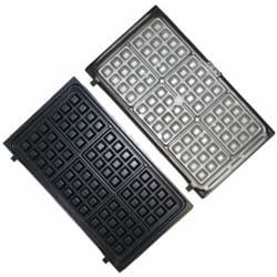 Tefal - Plaque à gauffres( x2) (TS-01036040) Gaufrier, croque-monsieur