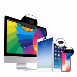 OEM - Cache Camera x3 pour PC ASUS ZenBook Webcam Smartphone Tablette Lot de 3 (NOIR)