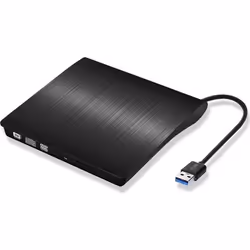 Lecteur-Graveur CD-DVD-RW USB 3.0 pour PC ACER Branchement Portable Externe (NOIR)