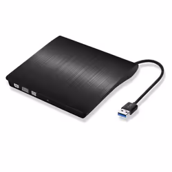 Lecteur-Graveur CD-DVD-RW USB 3.0 pour PC HP OMEN - Branchement Portable Externe - Noir