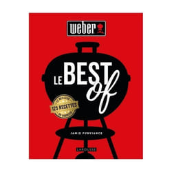 Livre de recettes WEBER - Le Best Of Weber - Entrées viandes poissons accompagnements et desserts