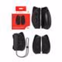 Manettes Joy-Con - iiCon - Nintendo Switch - Noires - Ergonomiques - Gâchettes progressives
