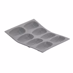 de Buyer 1832.21D, Moule à Madeleines, Rectangulaire, -70 °C, 300 °C, Gris, France
