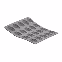 de Buyer 1851.21D, Moule à Madeleines, Rectangulaire, -70 °C, 300 °C, Gris, France