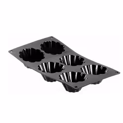 de Buyer 1964.01, Caissettes pour cupcake / muffin, Noir, 300 mm, 175 mm, 35 mm, 8 cm