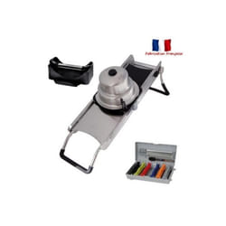 Mandoline Ultra Deluxe - De Buyer - 6 peignes Julienne - 2012.40 - Inox