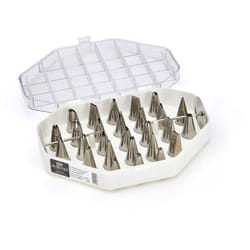 Coffret de 26 douilles en inox spéciales décor - De Buyer