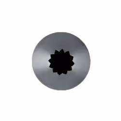 de Buyer Douille cannelée petits fours inox Ø8 mm, Douilles pâtisserie, Poche à douille pâtisserie, Acier inoxydable, Acier i ...