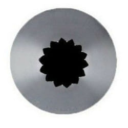 de Buyer Douille cannelée petits fours inox Ø14 mm