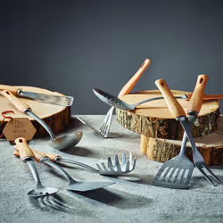 de Buyer 2701.05 Spatule de cuisine Spatules et raclettes de cuisine Acier inoxydable, Bois 1 pièce(s)