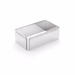 de Buyer 3013.21, Moule à gâteau, Rectangulaire, Acier inoxydable, Acier inoxydable, 115 mm, 215 mm