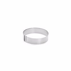 de Buyer 3040.01, Anneau de gâteau, Rond, Acier inoxydable, Acier inoxydable, 45 mm, 18 cm