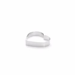de Buyer 3077.18, Cœur, Acier inoxydable, Acier inoxydable, 164 mm, 208 mm, 40 mm