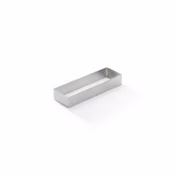 de Buyer 3099.30, Moule à tarte, Rectangulaire, Acier inoxydable, Acier inoxydable, 40 mm, 120 mm