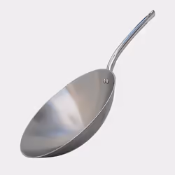 de Buyer 3122.36, Ovale, Wok/Poêle à frire, Acier inoxydable, Sans revêtement, Acier inoxydable, 1,5 mm