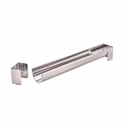 De buyer - gouttière inox ronde fine 4.4x30cm - 3206.04