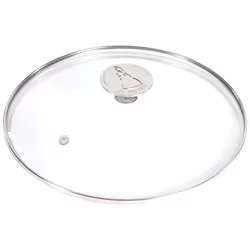 de Buyer 3429.24, Rond, Transparent, Verre, Acier inoxydable, 200 °C, 24 cm