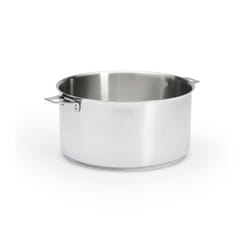 de Buyer 3491.28 casserole à sauce 8 L Rond Acier inoxydable