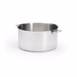 de Buyer 3491.28 casserole à sauce 8 L Rond Acier inoxydable