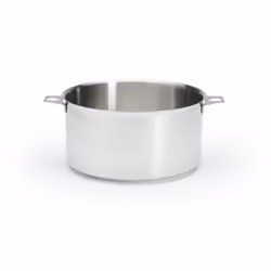 de Buyer 3491.28 casserole à sauce 8 L Rond Acier inoxydable